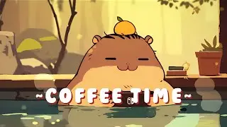 [Extended Mix] Capybara Study Beats - Relaxing Jazz Hop Collection ~ Calm Energy ~ 🦫 🌿 ☕ | Sleep Aid