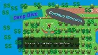 CNFT Cardano Warriors Deep Dive(kinda like play to earn Runescape or Maple story)
