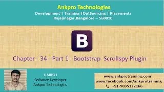 Bootstrap Chapter 34 - Bootstrap Scrollspy Plugin part 1