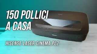 Hisense Laser Cinema PL2: esperienza cinematografica fino a 150 pollici