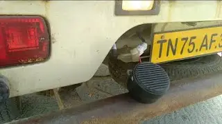 how to install car reverse music horn in Tata ace gold
