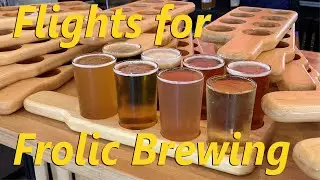 Beer Flights For Frolic Brewing Co