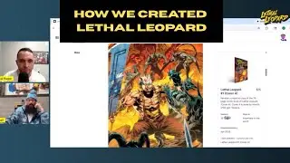 How we created the brand new comic book Lethal Leopard