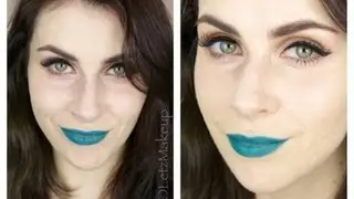 How to rock a Green Lip!! ft. Illamasqua 'Apocalips' plus first thoughts on 'Skin Base' foundation.