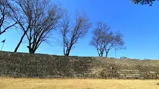 Walk along the path around the old fortress, fortress walk, walled town, fortress trail, Hongseong