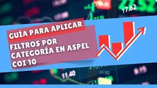 Guía para aplicar filtros por categoría en Aspel COI 10
