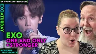 EXO - One and Only + Stronger (Live) - UK K-Pop Fans Reaction