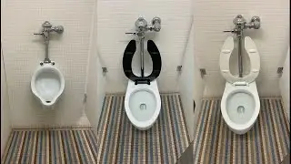 Rice University Mens Restrooms (Sewell Hall).