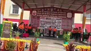 KV VYASANAGAR MINI SPORTS MEET BALASORE CLUSTER YOGA PRESENTATION 