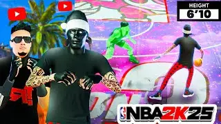 i hired @Glock9teen_yt & @iRushBotsX to BULLY PARK players in NBA 2K25!!😭 PURE ISO