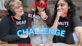 BLIND DEAF MUTE BAKING CHALLENGE (except we&rsquo;re all idiots)