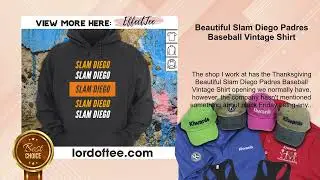 Beautiful Slam Diego Padres Baseball Vintage Shirt