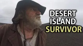 Castaway Ian's back in the youngest island on Earth: With a CYCLONE!