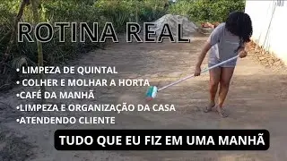 ✨ VEM COMIGO NESSA MANHÃ PRODUTIVA! LIMPEZA, HORTA E ATENDIMENTO AQUI EM CASA 🪴