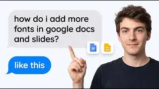 How to Add More Fonts in Google Docs and Slides