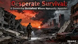 Desperate Survival: A Doomsday Battlefield Where Humanity Vanishes#movie #3danimation #aigc