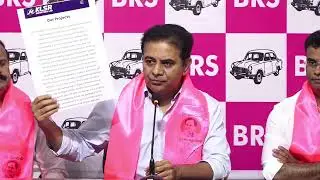 LIVE: KTR Press Meet In Telangana Bhavan | BRS LIVE FEED