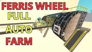 AUTOMATIC FERRIS WHEEL FARM | Scrap Mechanic Concept