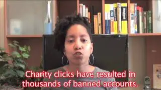 Google AdSense: Stop Charity Clicking!
