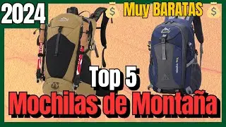 🔥 Las 5 mejores MOCHILAS DE MONTAÑA BARATAS de Aliexpress [2024] Senderismo, Montañismo
