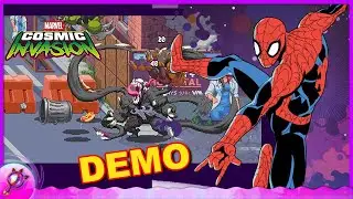 MARVEL Cosmic Invasion Gameplay - Storm & Wolverine