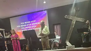 My awesome pastor mark knight baby dedication praise Jesus Christ august 18 2024! !