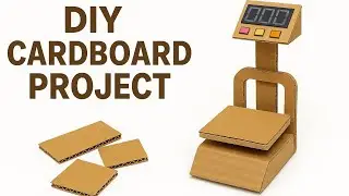 DIY Cardboard Scale | Ingenious Craft You&rsquo;ve Never Seen Before!