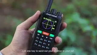 Портативная GPS-радиостанция Zastone 889G, 10 Вт, 999 каналов, 3000 мА&middot;ч