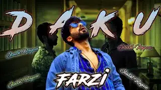 Farzi Edits💥 | Shahid Kapoor Attitude🔥 | Farzi Webseries Dialogues💫 | Daku😈 Edits✨ | SV Creations💛