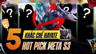 Top 5 Tướng Khắc Chế Hayate &ndash; Ph&acirc;n T&iacute;ch Từng K&egrave;o Theo Meta S3 2025, TNG