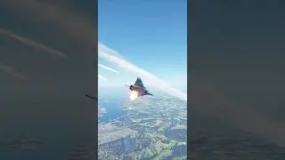 Rafale Locks Target on F 16 Fighter Jet