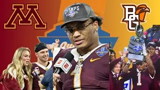 Gophers are Quicklane Bowl Champions | Darius Taylor is a superstar, Are Bowl Games still important?
