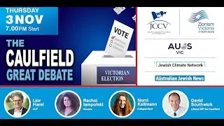 20221103 Caulfield candidates debate: Religious Discrimination