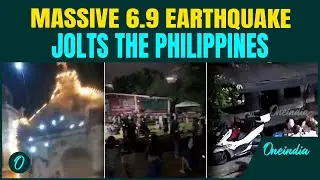 Breaking: 6.9 Magnitude Earthquake jolts Philippines | Scenes of devastation, tsunami alert sounded