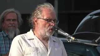 79 Jahre Hiroshima, Mainz,  Dr. Gernot Lennert, Landesgesch&auml;ftsf&uuml;hrer DFG-VK Rheinland-Pfalz
