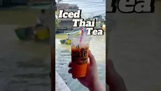 ICED THAI TEA😋🇹🇭 #shorts #shortsviral #thaitea