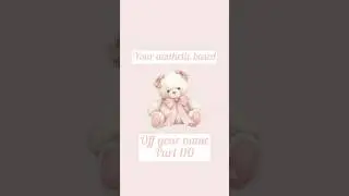 Your Aesthetic Based Off Your Name!