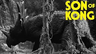 Son of Kong [1933] - Styracosaurus Screen Time
