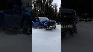 Sledding🛷 #snow #snowing #offroad #offroading #raptor #fordraptor #4x4 #rutas #sendit