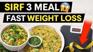 3 Meal a Day Diet Plan | Morning to Night Fast Weight Loss | No Exercise ✅