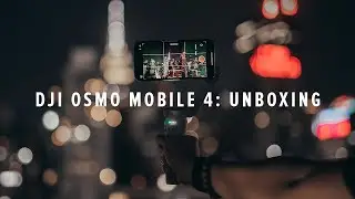 DJI Osmo Mobile 4 (OM4) Unboxing - A Game Changer