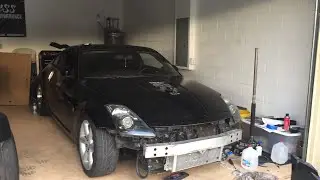 STILLEN SUPERCHARGED 350z FIRST START/DRIVE (Episode 7)