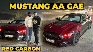 Fortuner Gae🥲MUSTANG GT🥵aa gae SUPER LOUD 😳RED CARBON
