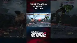 While Standing Combo by Jin - CherryBerryMango Tekken 8 #tekken8 #cbm #cherryberrymango #ulsan