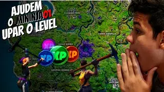 Ajudem o Mininja01 Upar o Level no Fortnite
