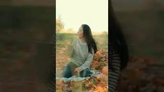 Fall picnic with cookies and pumpkins outdoor