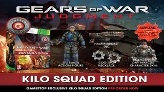 Gears of War: Judgment Limited Kilo Squad Edition & How to get Big Game Weapon Skin in GOWJ