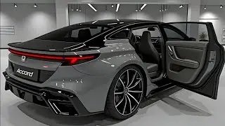 Совершенно новый Honda Accord 2026 года &mdash; самый роскошный седан Honda наконец-то здесь