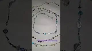 Handmade glasses Chains. Handmade beads glasses accessories.  #fyp Dressedanddone.com