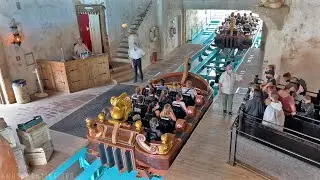 Atlantica Super Splash Roller Coaster POV - Europa Park